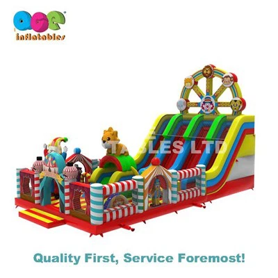 Inflatable Clown trượt